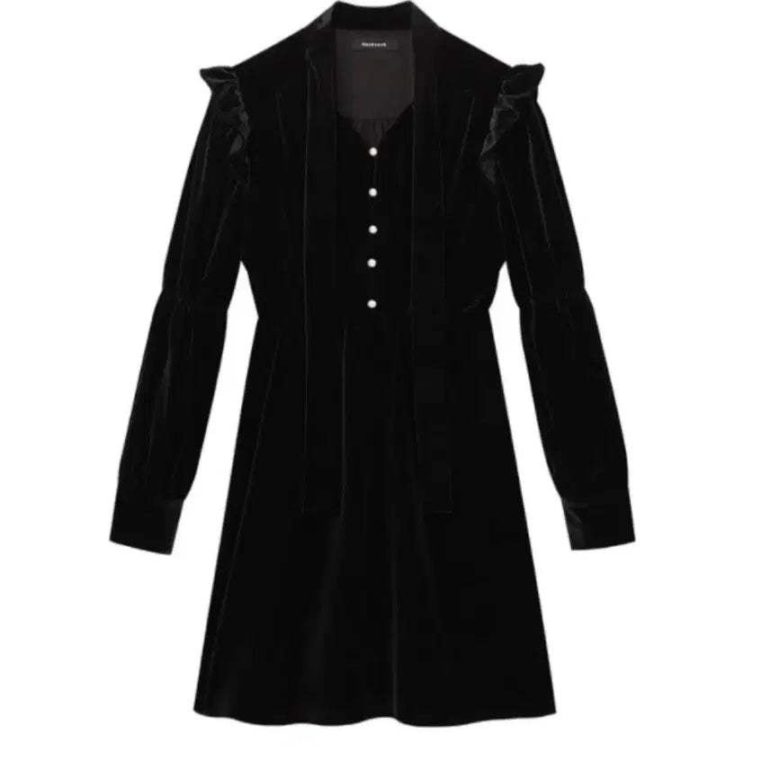 [BUNJANG] Hakeesh Carol Velvet Dress / 하케쉬 캐롤 벨벳 드레스