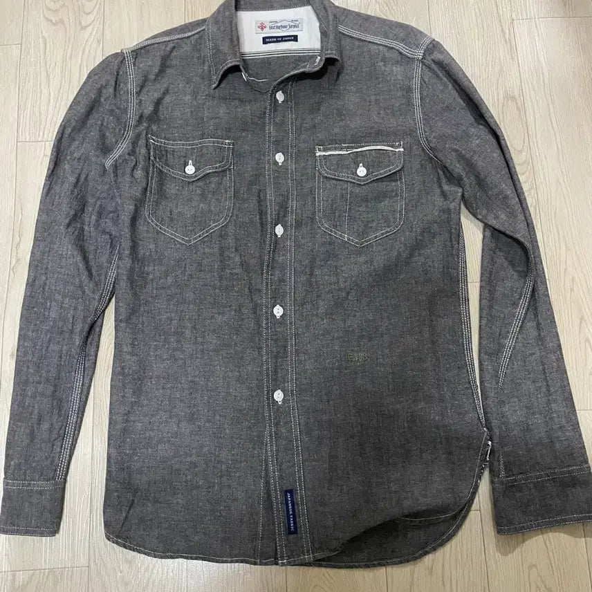 [BUNJANG] East Harbour Surplus Chambray Shirt / East Harbour Surplus 셔츠 S (Made in Japan