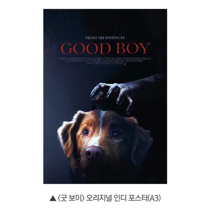 [SOLD OUT] <굿 보이> 오리지널 인디 포스터 + 오컬트 싸인 포스터 (A3)