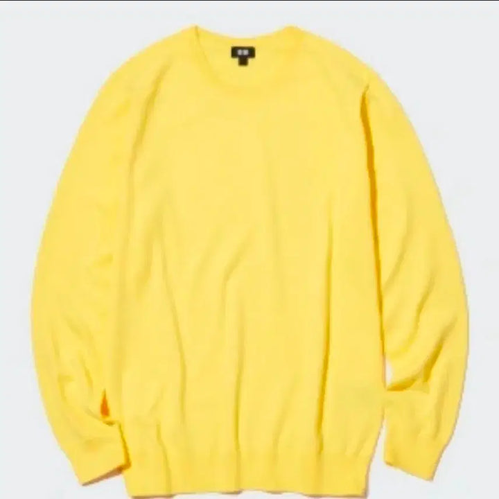 [BUNJANG] Uniqlo Washable Cotton Crew Neck Sweater - Large / 유니클로 니트 워셔블 코튼 크루넥 스웨터 라지
