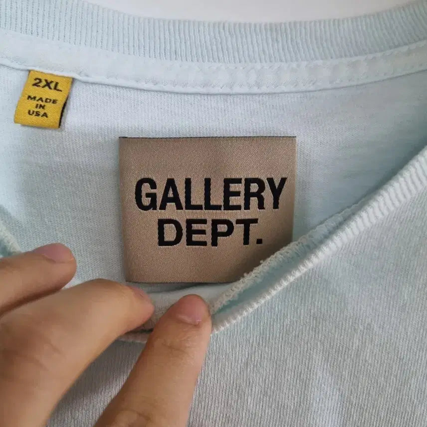 [BUNJANG] Gallery Dept. Short Sleeve T-Shirt XXL / 갤러리 디파트먼트 반팔 티셔츠 XXL