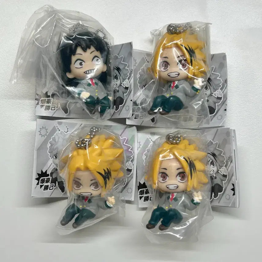[BUNJANG] My Hero Academia DEFOUME Keyholder Kaminari &amp; Sero / 나의 히어로 아카데미아 데포 피그 키홀더 카미나리 세로