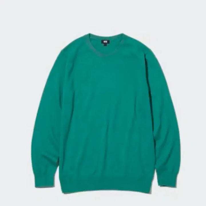 [BUNJANG] Uniqlo Washable Cotton Crew Neck Sweater Large / 유니클로 니트 워셔블 코튼 크루넥 스웨터 라지