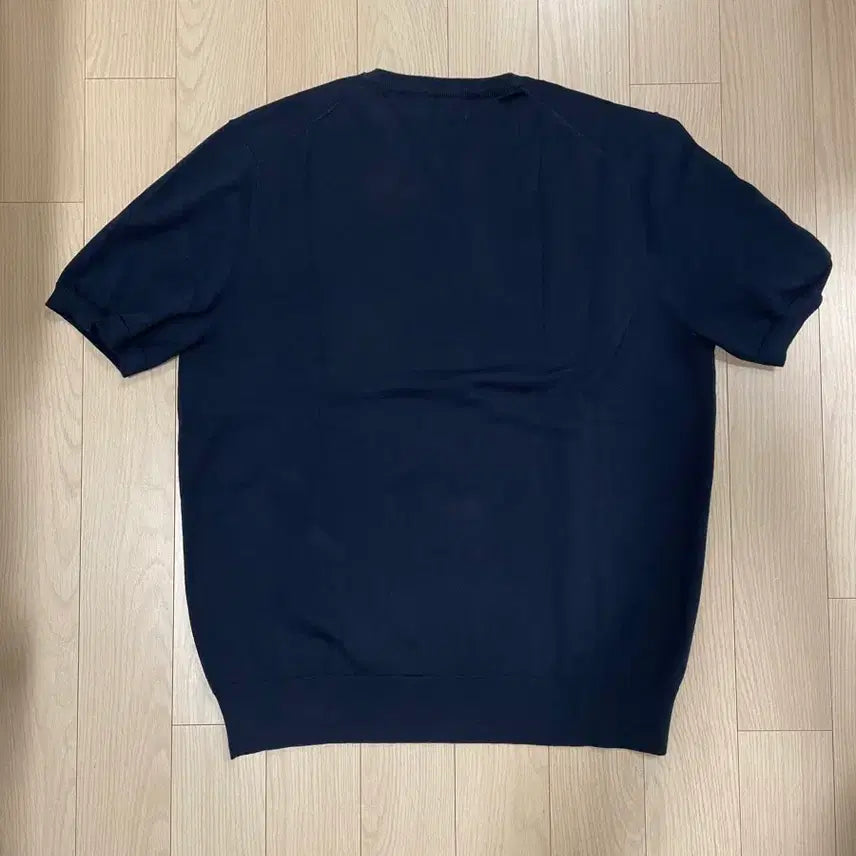 [BUNJANG] Polo Ralph Lauren Cotton Short Sleeve Knit Navy L / [새제품] 폴로 랄프로렌 코튼 반팔 니트 네이비 L