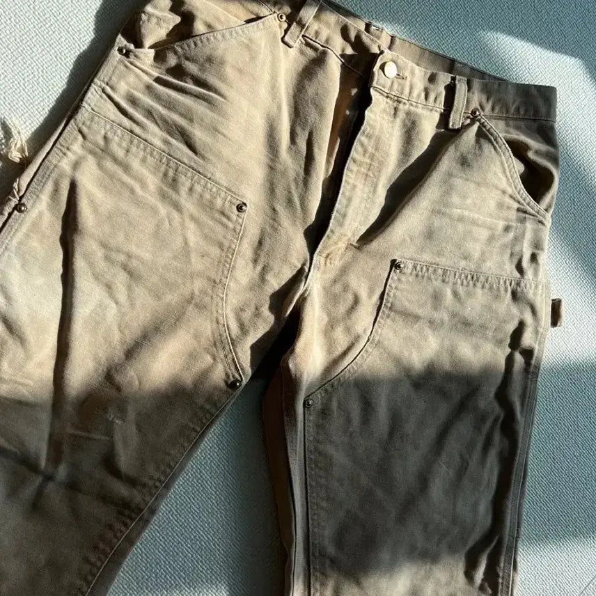 [BUNJANG] Carhartt Double Knee Pants Brown / (34) 칼하트 더블니 팬츠 BRN