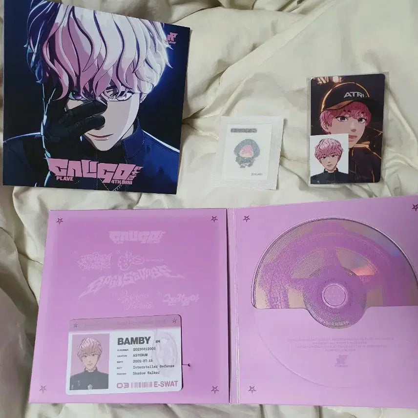[SOLD OUT] 플레이브 칼리고파트2 아이디패스 밤비 풀셋