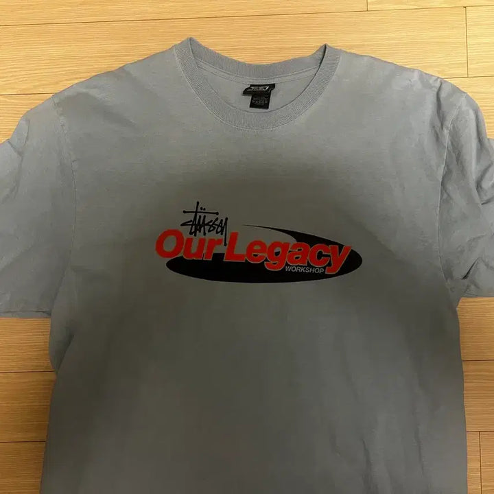 [BUNJANG] Our Legacy x Stussy Workshop Short Sleeve T-Shirt / 아워레가시 스투시 워크샵 반팔 티셔츠