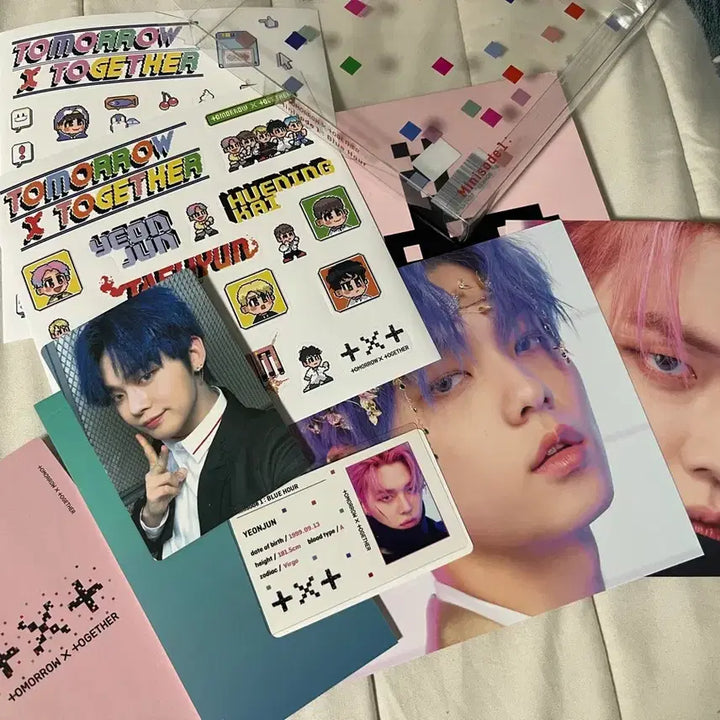 [BUNJANG] TXT Yeonjun Blue Hour Photocard Set / 투바투 블루아워 연준세트