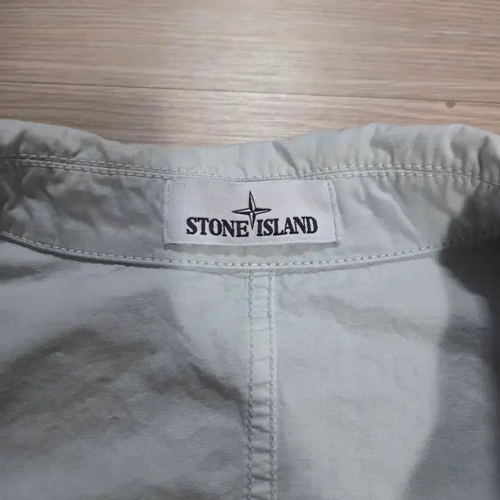[SOLD OUT] [미착용/백화점판] 스톤아일랜드  코튼 캔버스 올드 이펙트셔츠자켓