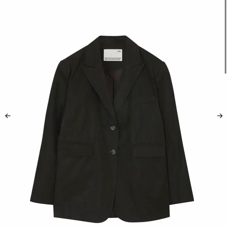 [BUNJANG] Bohemian Seoul Vintage Brown Cotton Blazer / 보헤미안 서울 빈티지 브라운 코튼 블레이저