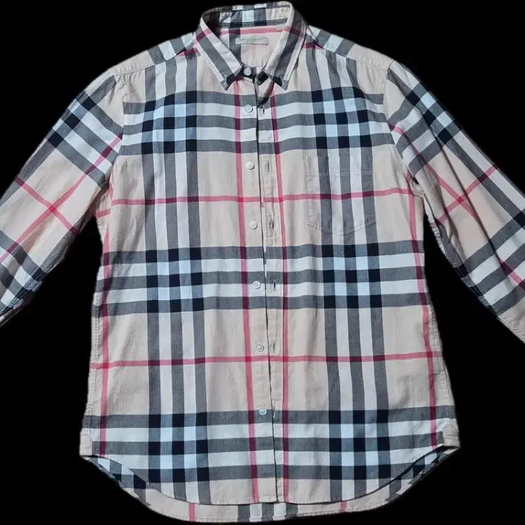 [BUNJANG] Burberry Brit Nova Check Long Sleeve Shirt / 버버리 브릿 노바 체크 긴팔 셔츠