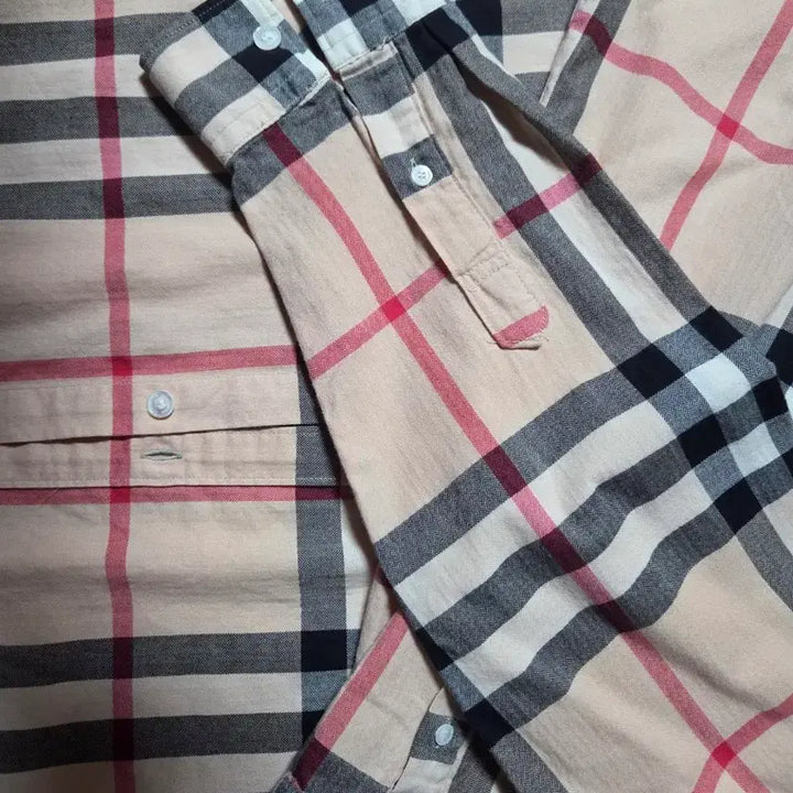 [BUNJANG] Burberry Brit Nova Check Long Sleeve Shirt / 버버리 브릿 노바 체크 긴팔 셔츠