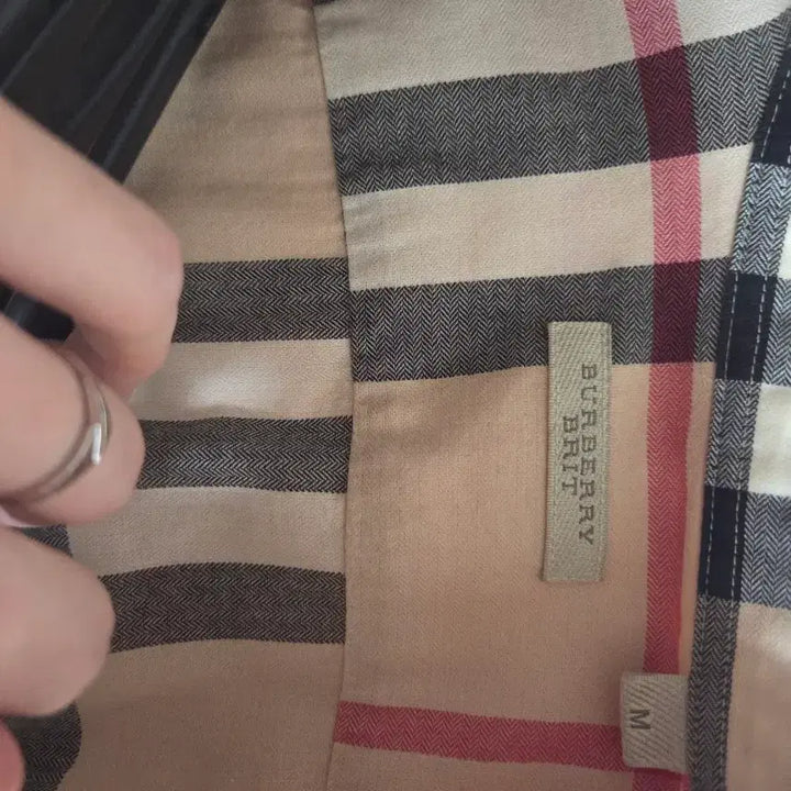 [BUNJANG] Burberry Brit Nova Check Long Sleeve Shirt / 버버리 브릿 노바 체크 긴팔 셔츠