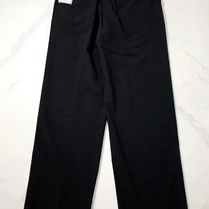 [BUNJANG] Solid Homme Black Wide Slacks 2026SS / [새상품]2026솔리드옴므 블랙 와이드 슬랙스 52(34) 26SS 신상