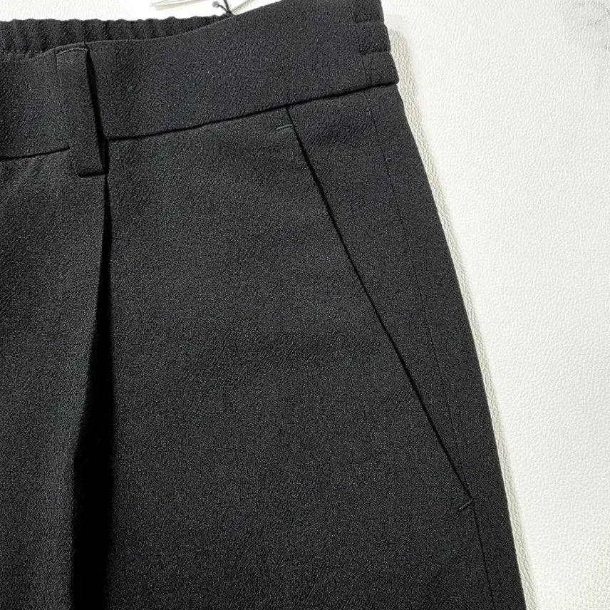 [BUNJANG] Solid Homme Black Wide Slacks 2026SS / [새상품]2026솔리드옴므 블랙 와이드 슬랙스 52(34) 26SS 신상