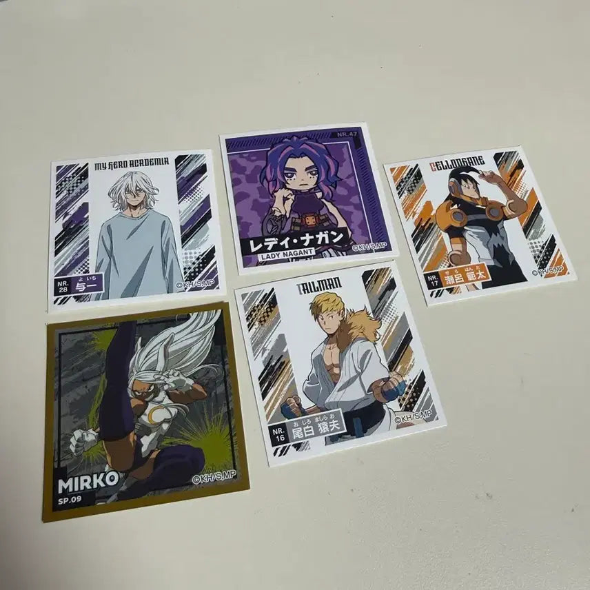 [BUNJANG] My Hero Academia Seal Sticker Bundle Set / 히로아카 씰 스티커 일괄 나히아