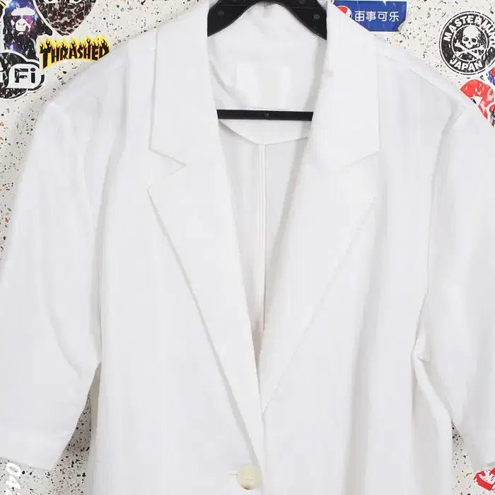 [BUNJANG] Indilux Modal Short Sleeve Formal Jacket / 여성F/ 국내제작 인디럭스 모달 반팔 정장 자켓 WT 0-60