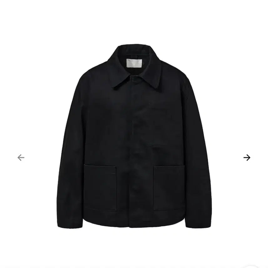 [SOLD OUT] 아모멘토 25시즌 포켓 데님 자켓 블랙 셋업 팝니다