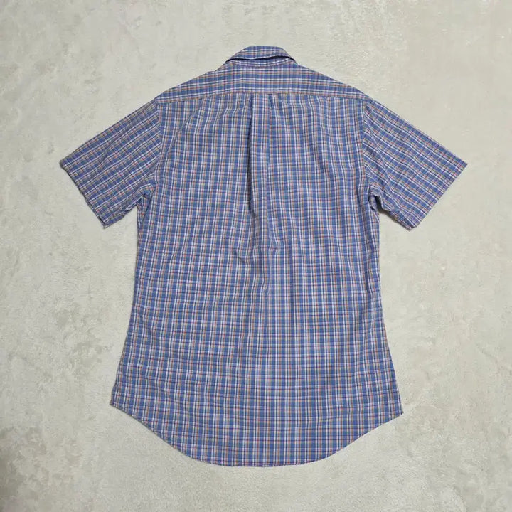 [BUNJANG] Polo Ralph Lauren Check Short Sleeve Shirt / (S)폴로 랄프로렌 체크 반팔 셔츠