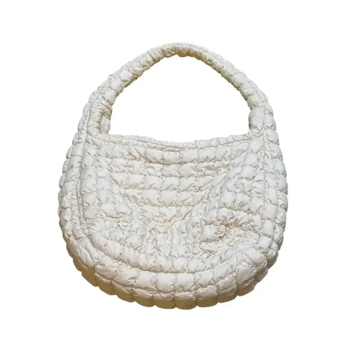 [BUNJANG] COS Oversized Quilted Bag Cream White / COS 구름백 퀼티드백 오버사이즈 크림 화이트