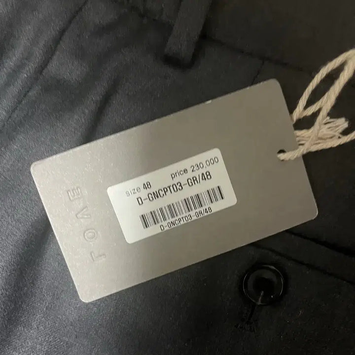 [BUNJANG] Pani Kale Dark Grey Wool Slacks 48 / 빠니깔레 다크 그레이 울 슬랙스 48
