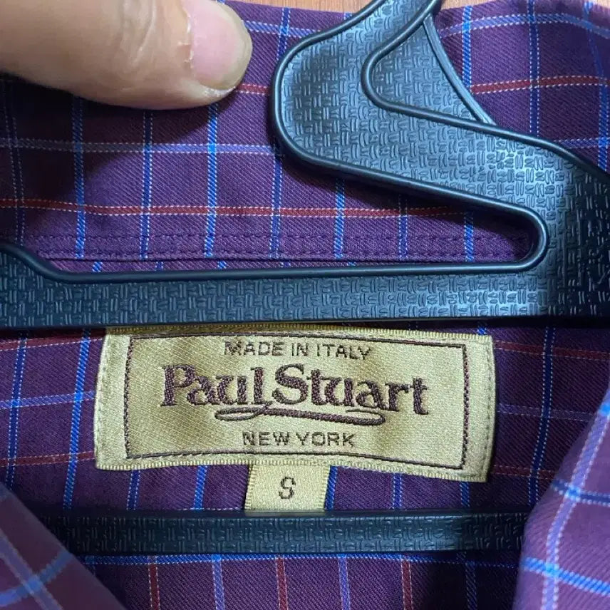 [BUNJANG] Paul Stuart New York Check Shirt / [Paul Stuart] 폴스튜어트 뉴욕 코트 체크 셔츠 S사이즈