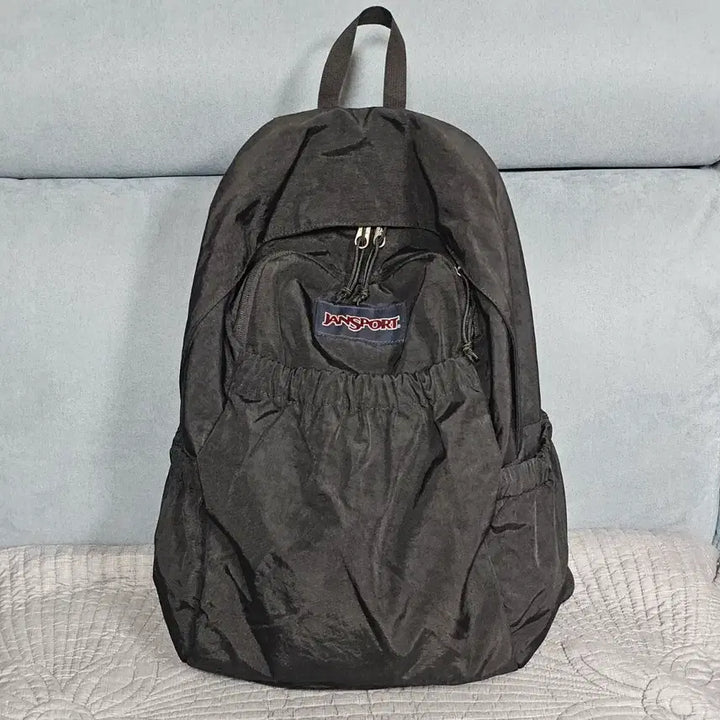 [BUNJANG] Jansport Slouchy Backpack Black / 택포)잔스포츠 슬라우치 블랙
