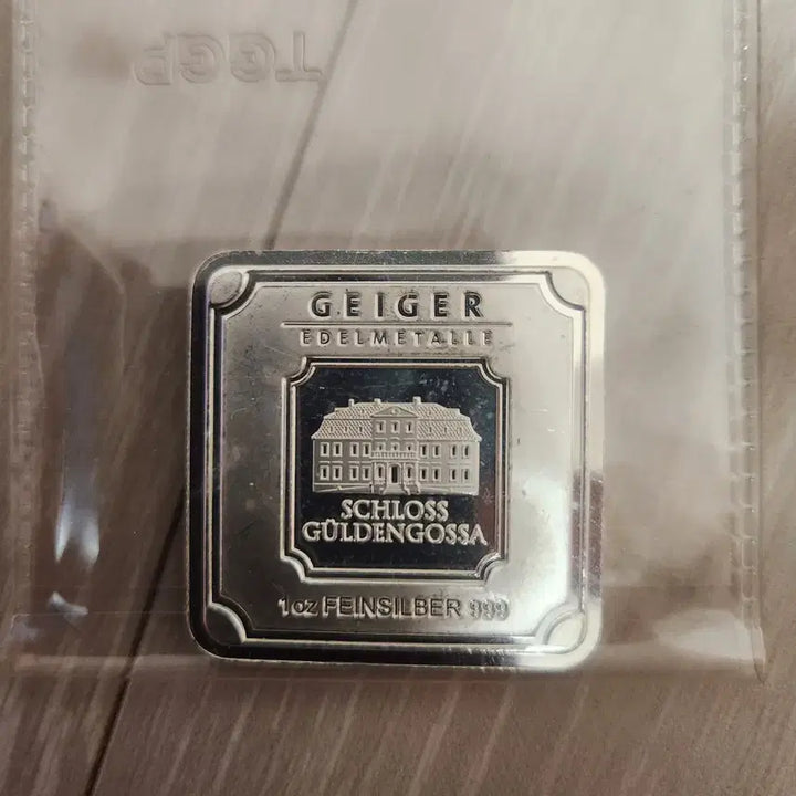 [BUNJANG] Geiger Schloss Güldengossa 1oz Silver Coin / GEIGER 1oz 슐로스 굴덴고싸 은화