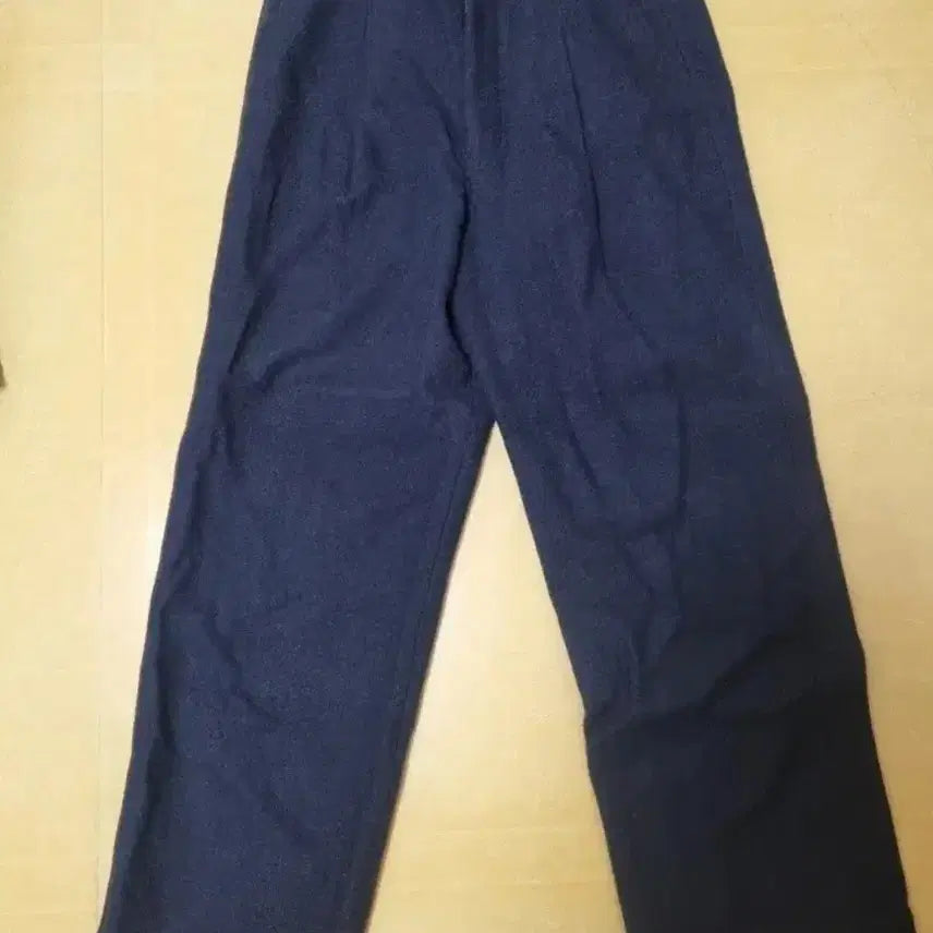 [BUNJANG] Thomas More Scott Wool Banding Pants Navy / 토마스모어 스콧 울 밴딩 팬츠 네이비