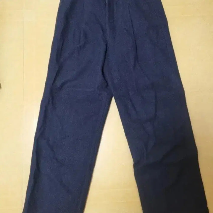 [BUNJANG] Thomas More Scott Wool Banding Pants Navy / 토마스모어 스콧 울 밴딩 팬츠 네이비