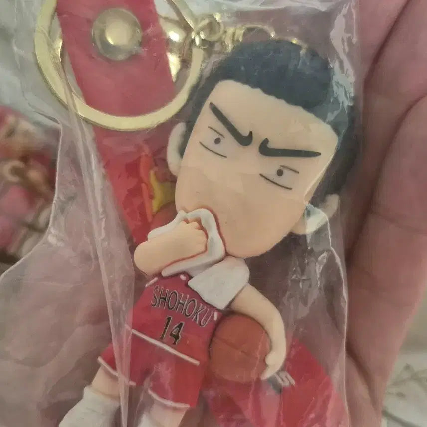 [BUNJANG] Slam Dunk Lego Keychains (3 Types) + Kang Dong-seo Keychain (Service) / 슬램덩크 레고 키링 3종+정대만 키링(서비스)
