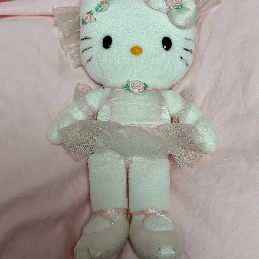 [SOLD OUT] (할인중) 고전 키티 인형 롱다리 드업키 발레리나