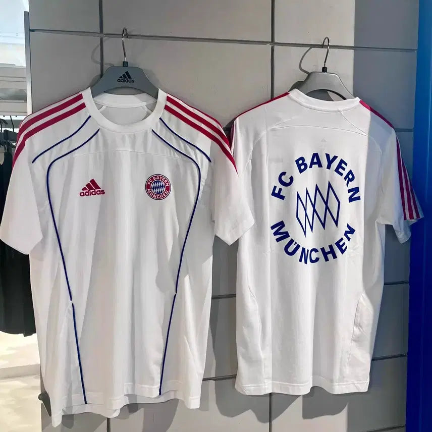 [BUNJANG] Adidas Bayern Munich / Real Madrid UBP T-Shirt / (S~XXL/해외) 아디다스 뮌헨 / 레알 UBP 반팔