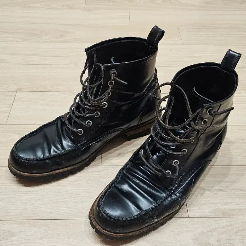[BUNJANG] Dsquared2 Camp Leather Boots / [정품] 디스퀘어드 디퀘 캠프 레더 워커 41