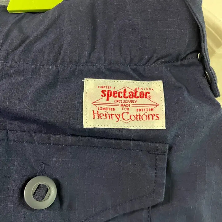 [BUNJANG] Spectator x Henry Cotton Navy Cargo Pants / 스펙테이터 헨리코튼 네이비 카고 바지