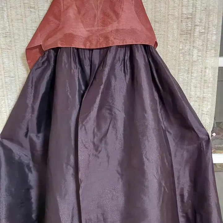 [BUNJANG] Hanbok Brown/Orange Dress / 여성한복 브라운/주황 44~55