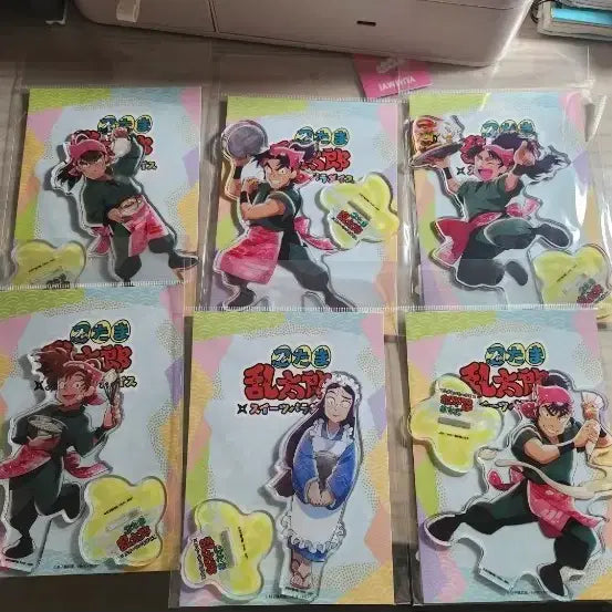 [BUNJANG] Nintama Rantaro 6th Grade Suipara Acrylic Stand Bundle Set / 닌타마 스이파라 6학년 전체일괄