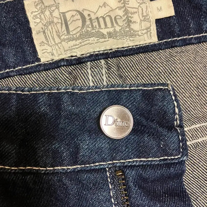 [SOLD OUT] Dime 다임 스케이트보드 클래식 데님진 인디고블루 M