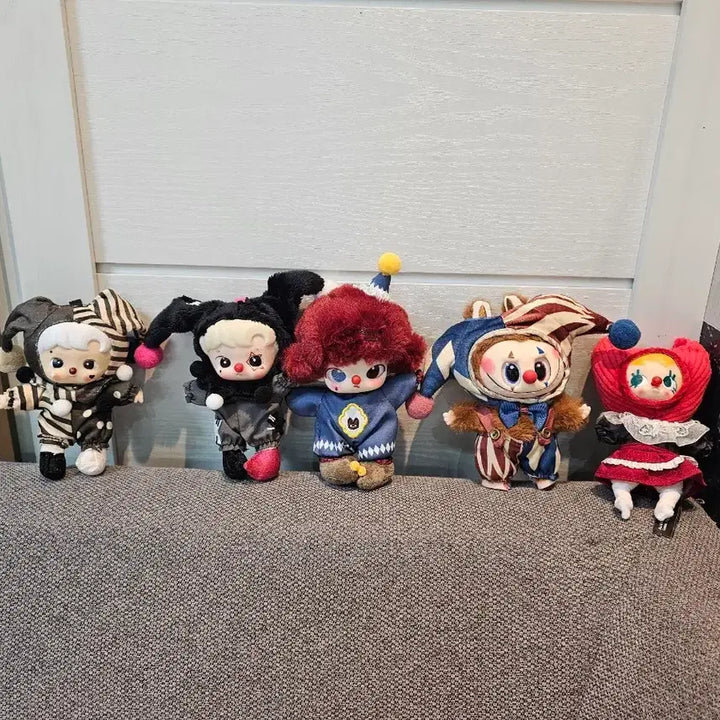 [BUNJANG] Pierrot Clown Keychain Bag Charm Doll / 삐에로 피에로 키링 가방고리 인형