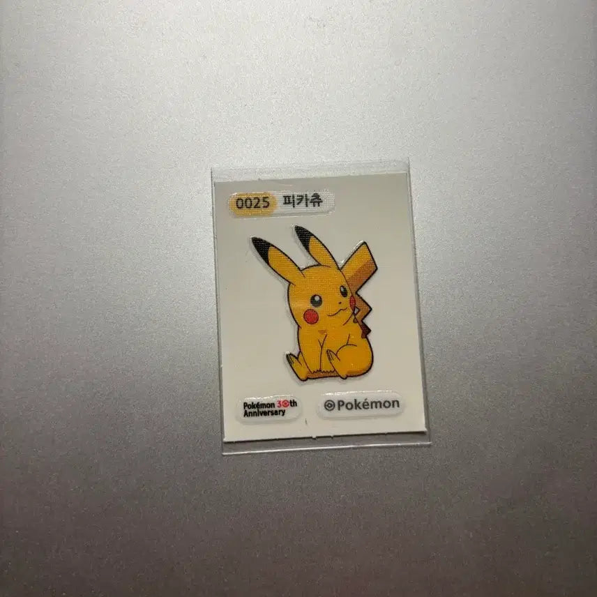 [BUNJANG] Pokemon Pikachu Sticker Sheet / 포켓몬스터 피카츄 띠부실