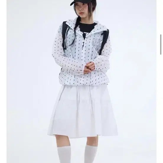 [BUNJANG] Fortena White Midi Skirt / 포르테나 화이트 스커트