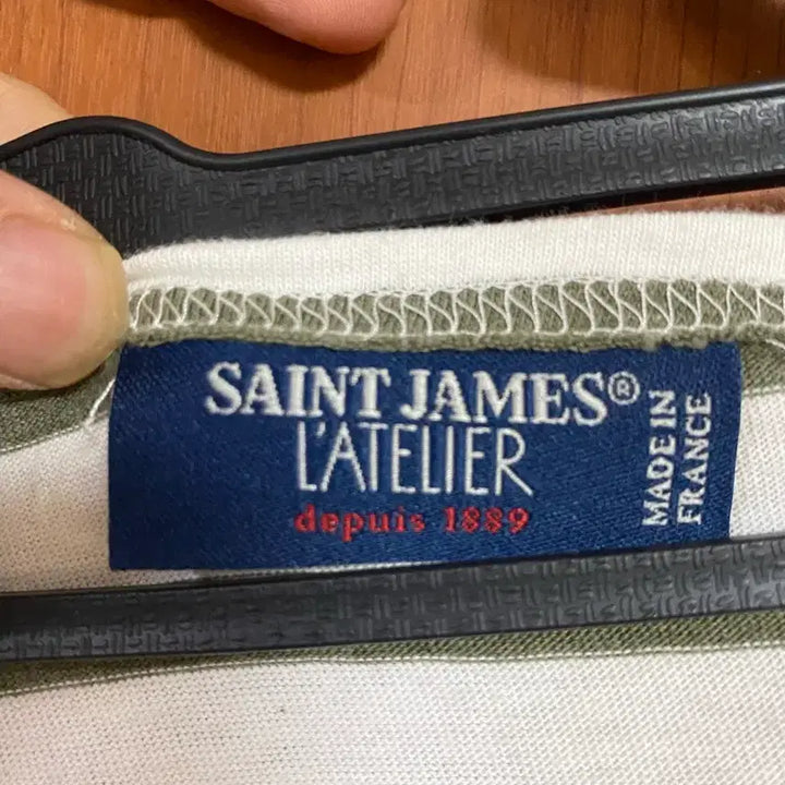 [BUNJANG] Saint James Boat Neck Striped T-shirt / [SAINTjames] 세인트제임스 보트넥 스트라이프 티셔츠