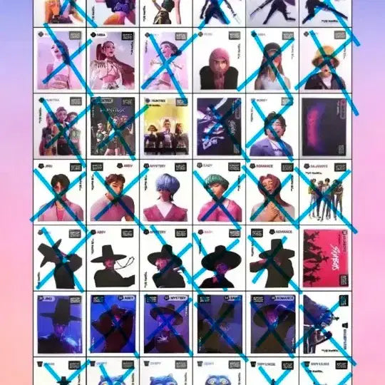 [BUNJANG] GS25 Kedahun Sticker Collection / GS25 케데헌 띠부씰 교환,판매,구매