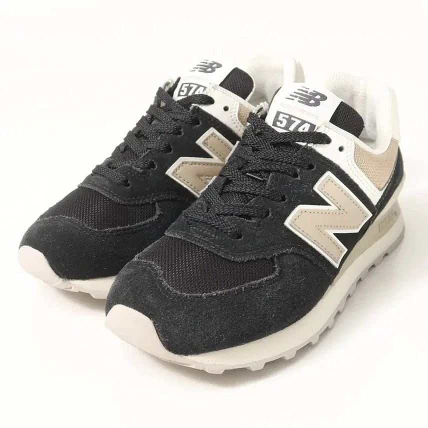 [BUNJANG] New Balance 574 Black Elephant Sneakers / [225] 뉴발란스 574 블랙 엘리펀트