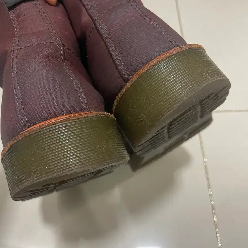 [BUNJANG] Dr. Martens Burgundy Boots UK 7 / 닥터마틴 부츠 버건디 UK 7