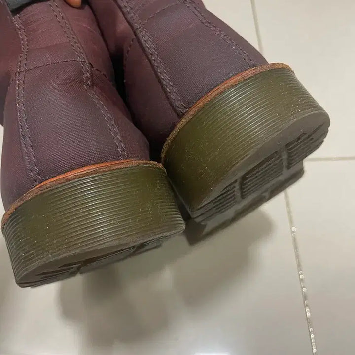 [BUNJANG] Dr. Martens Burgundy Boots UK 7 / 닥터마틴 부츠 버건디 UK 7