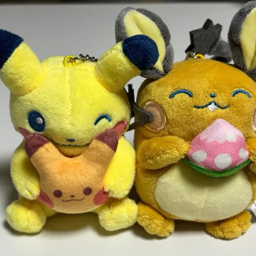 [BUNJANG] Ediya Pokemon Pikachu Dedenne Keyring Bundle Set / (일괄)이디야 포켓몬 키링 피카츄 데덴네