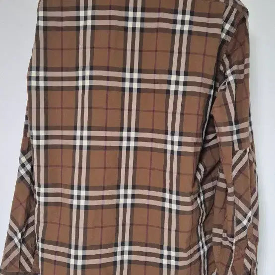 [BUNJANG] Burberry Check Cotton Poplin Shirt / 버버리 체크 코튼 포플린 셔츠