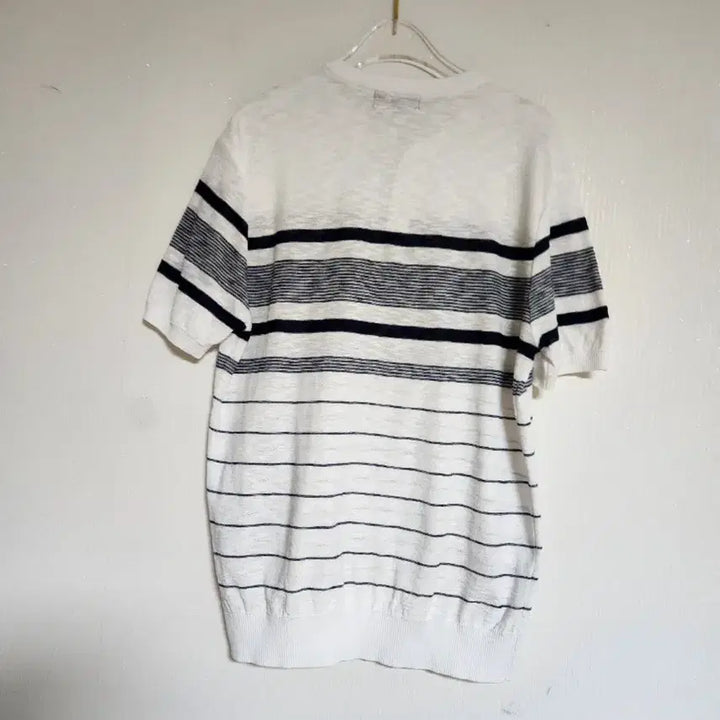 [BUNJANG] Indian Black Label Knit T-shirt / 인디안 블랙라벨 시원한 니트 티셔츠100