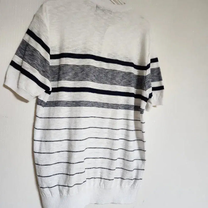 [BUNJANG] Indian Black Label Knit T-shirt / 인디안 블랙라벨 시원한 니트 티셔츠100
